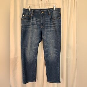 Proper Cloth Japanese Jeans Indigo Stretch Medium Wash Classic Straight